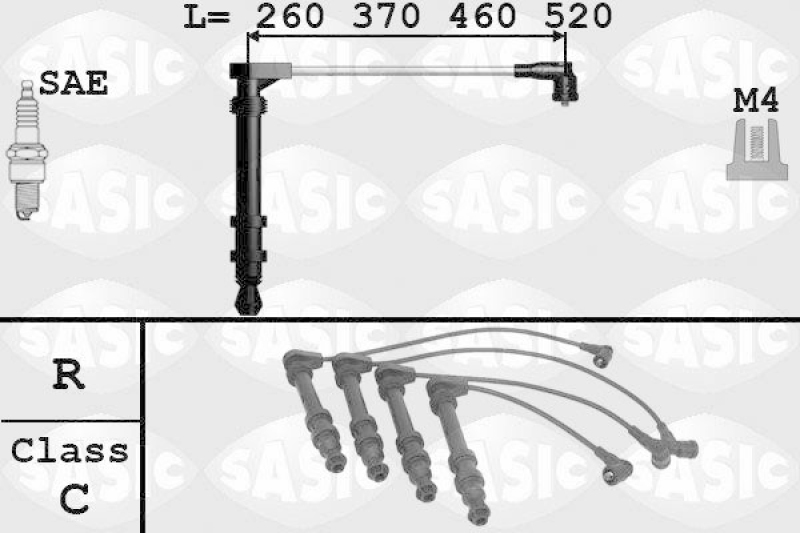 SASIC Zündleitungssatz