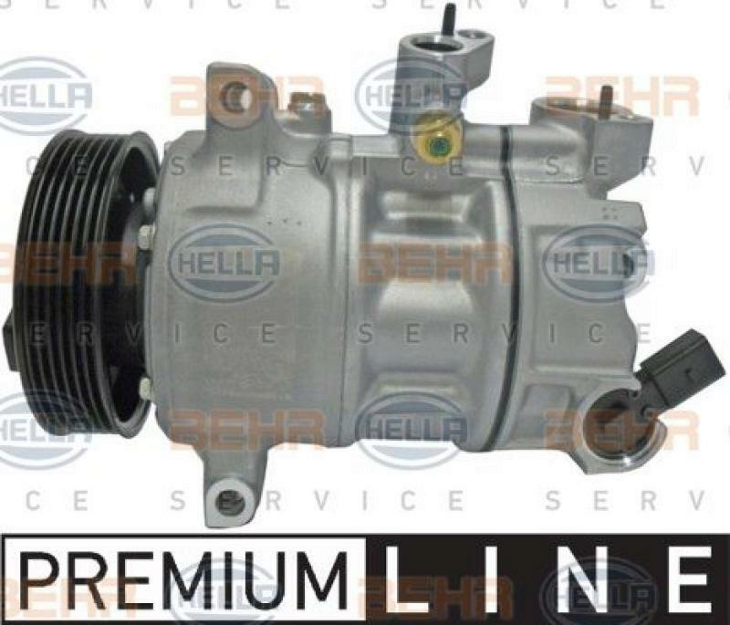 HELLA Compressor, air conditioning BEHR HELLA SERVICE