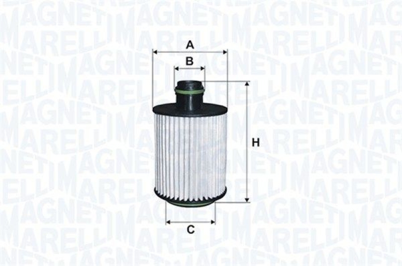 MAGNETI MARELLI Ölfilter