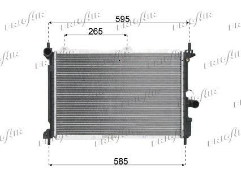 FRIGAIR Radiator, engine cooling