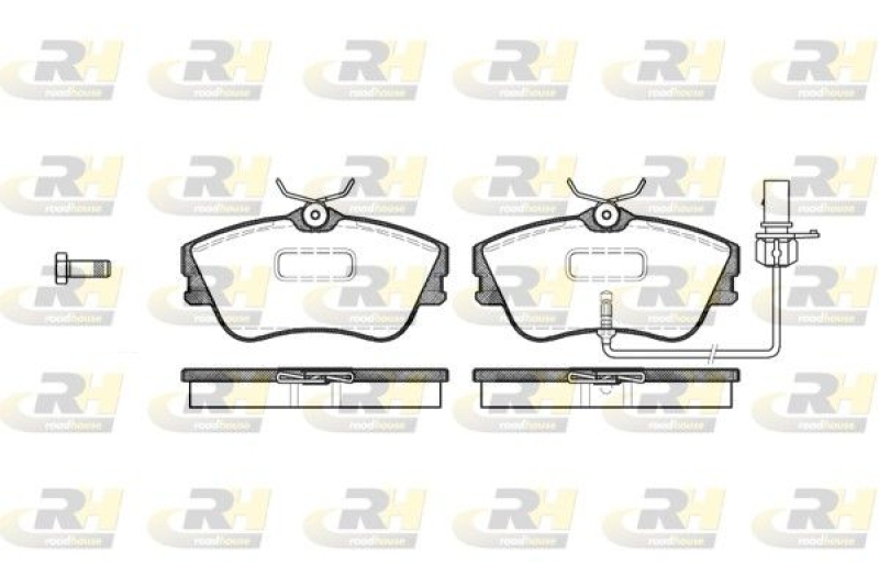 ROADHOUSE Brake Pad Set, disc brake