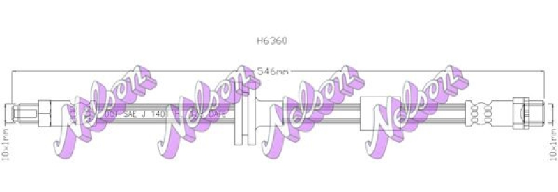 KAWE Brake Hose