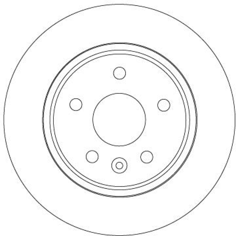 2x TRW Bremsscheibe DF6846