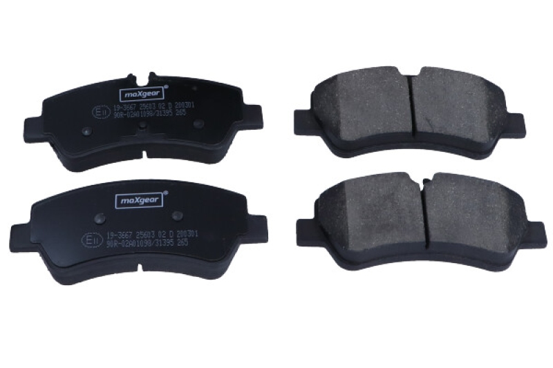 MAXGEAR Bremsbelagsatz, Scheibenbremse 19-3667