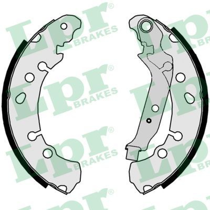 LPR Brake Shoe Set