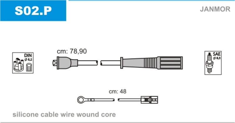 JANMOR Zündleitungssatz