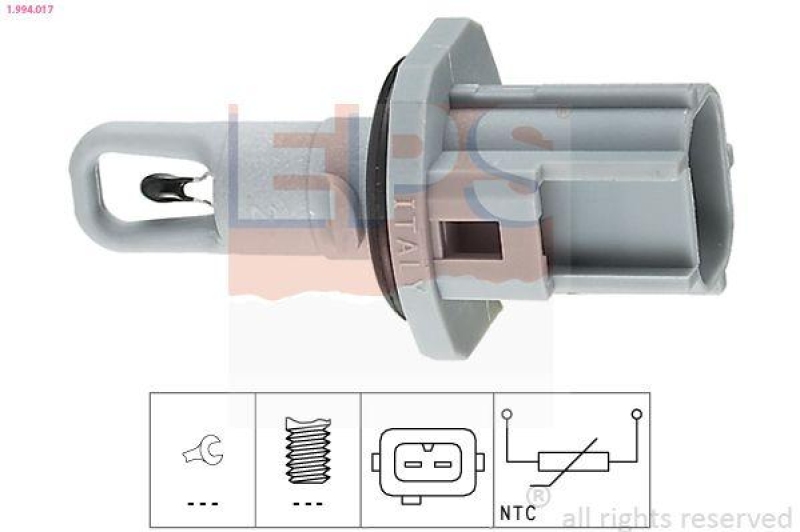 EPS Sensor, Ansauglufttemperatur Made in Italy - OE Equivalent