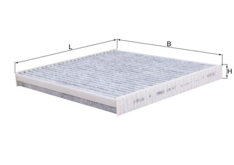 MAHLE Filter, Innenraumluft LAK 411