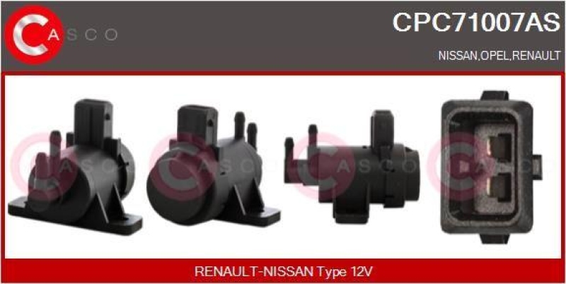 CASCO Pressure Converter, exhaust control