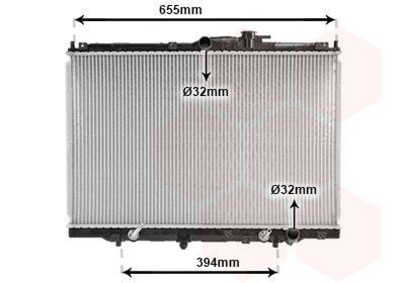 Radiator, engine cooling