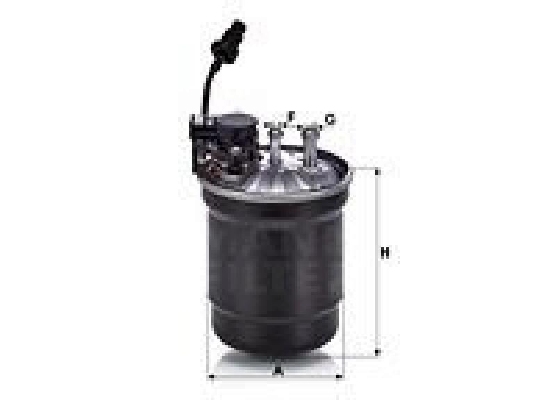 MANN-FILTER Fuel filter
