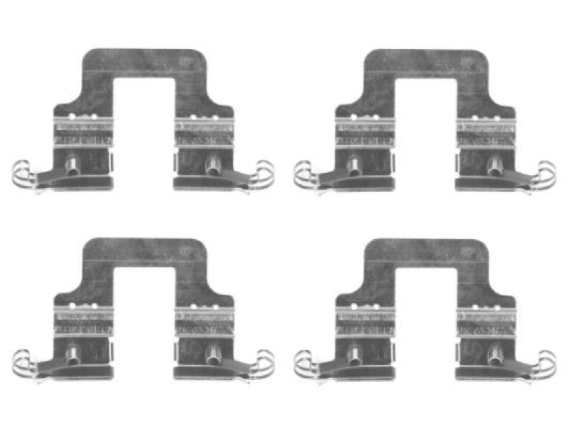 TEXTAR Accessory Kit, disc brake pad