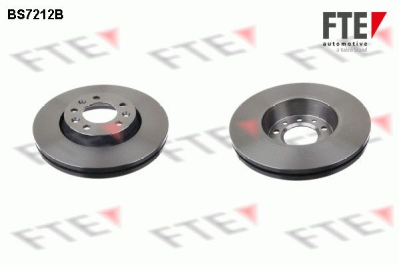 2x FTE Bremsscheibe COATED RANGE