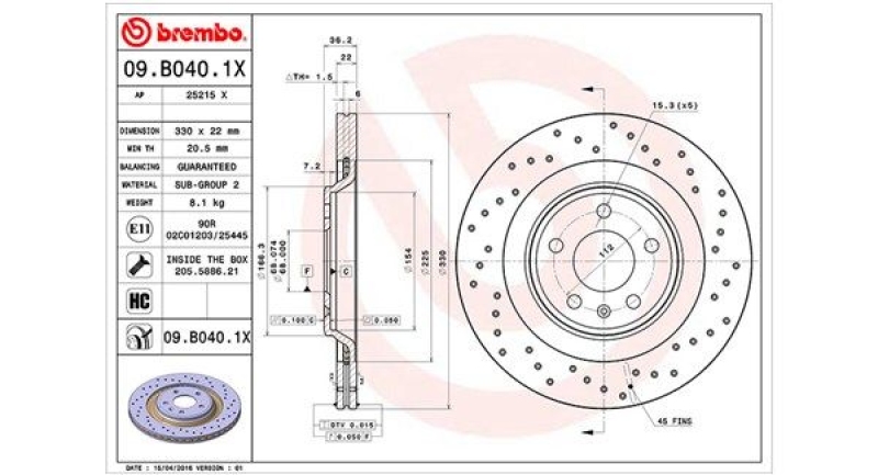 MAGNETI MARELLI Bremsscheibe