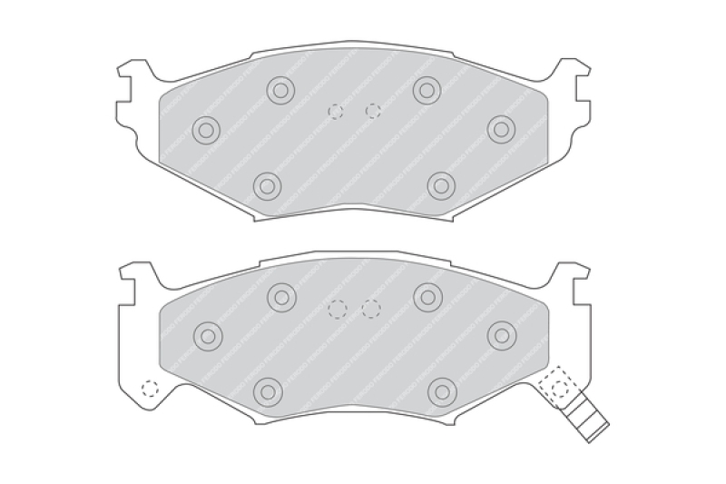 FERODO Brake Pad Set, disc brake PREMIER