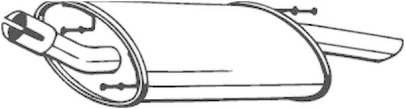 BOSAL Endschalld&auml;mpfer 154-377