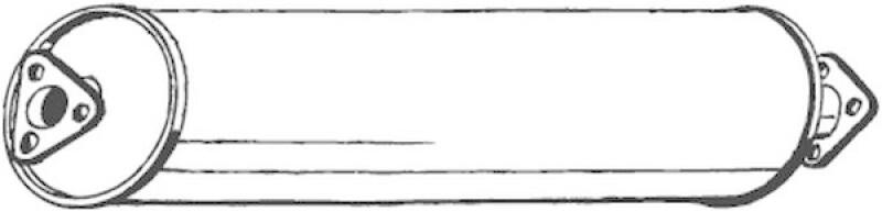 BOSAL Mittelschalld&auml;mpfer 233-445