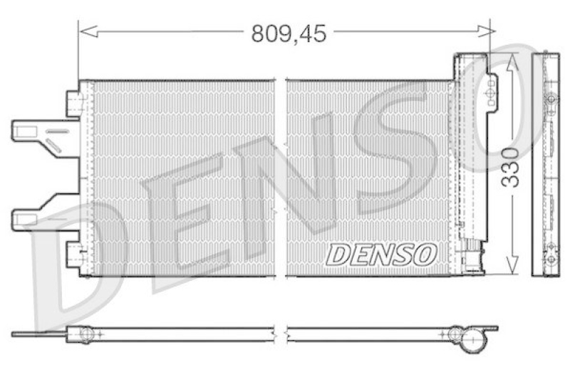 DENSO Condenser, air conditioning