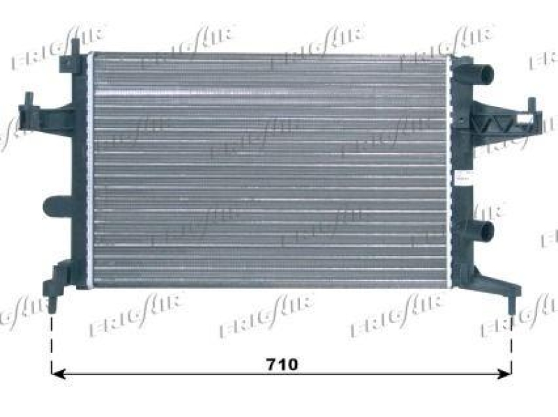 FRIGAIR Radiator, engine cooling