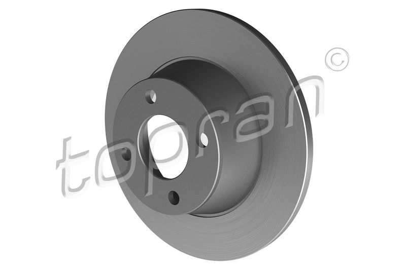 2x TOPRAN Bremsscheibe 104415