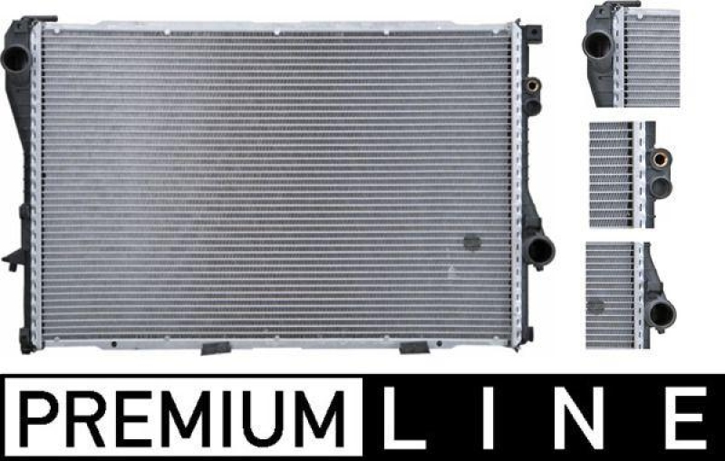 MAHLE Radiator, engine cooling BEHR *** PREMIUM LINE ***