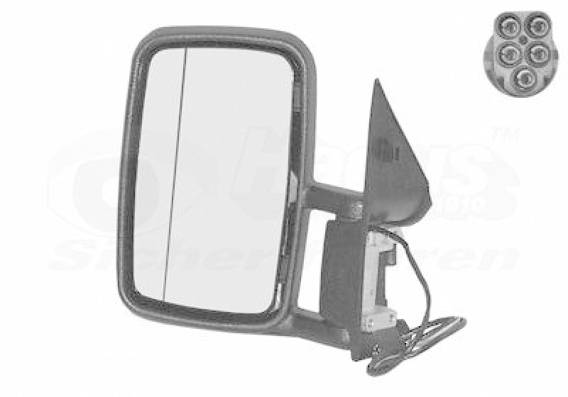 VAN WEZEL Outside Mirror * HAGUS *