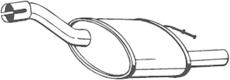BOSAL Endschalld&auml;mpfer 154-383