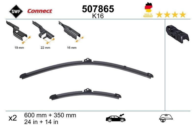 SWF Wischblatt CONNECT MADE IN GERMANY 507865