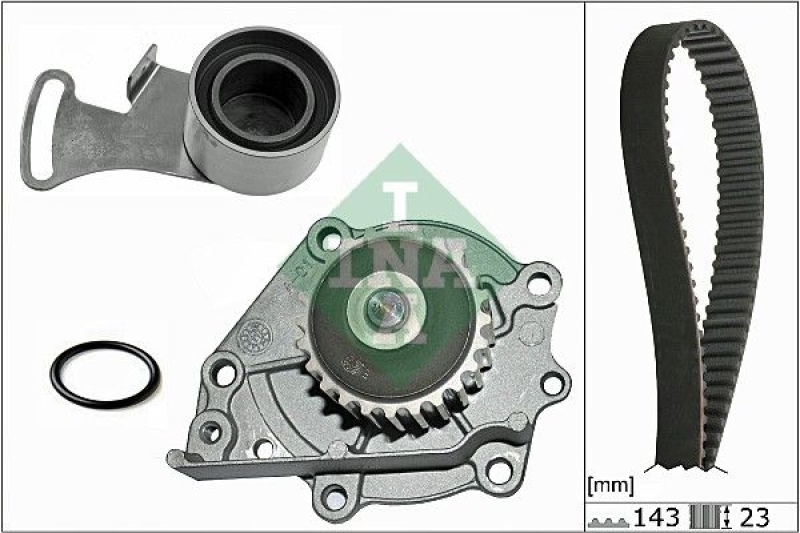 INA Water Pump & Timing Belt Set