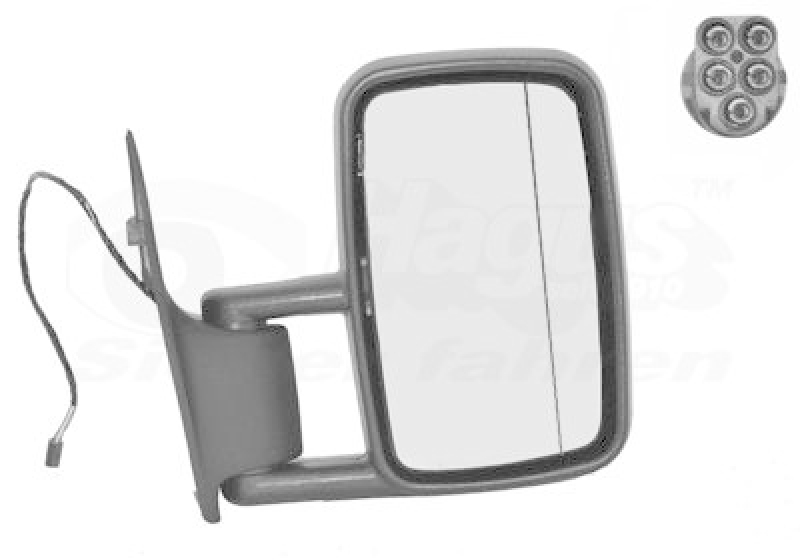 VAN WEZEL Outside Mirror * HAGUS *