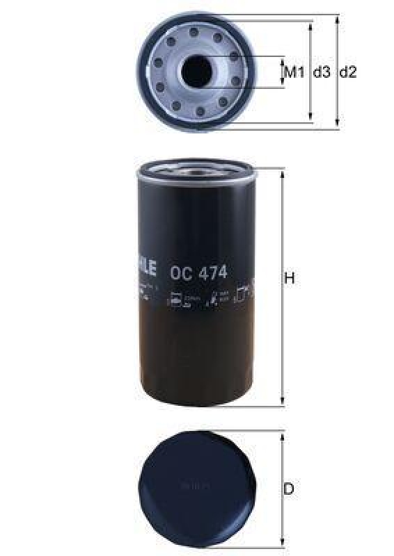KNECHT Ölfilter