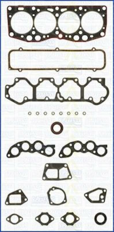TRISCAN Gasket Set, cylinder head FIBERMAX