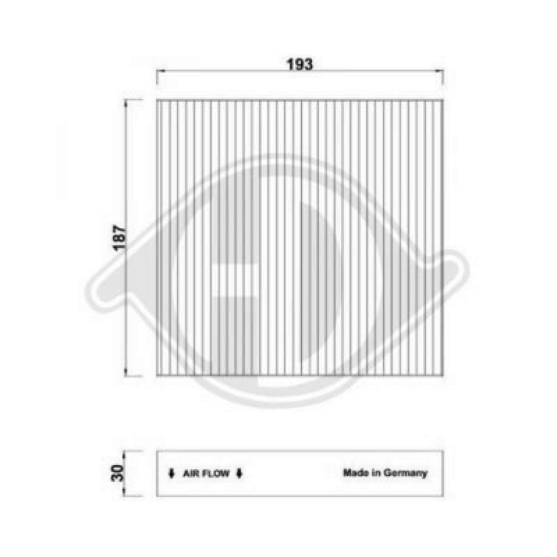 DIEDERICHS Filter, Innenraumluft DIEDERICHS Climate