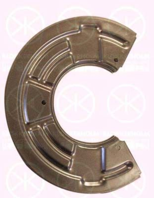 KLOKKERHOLM Splash Panel, brake disc