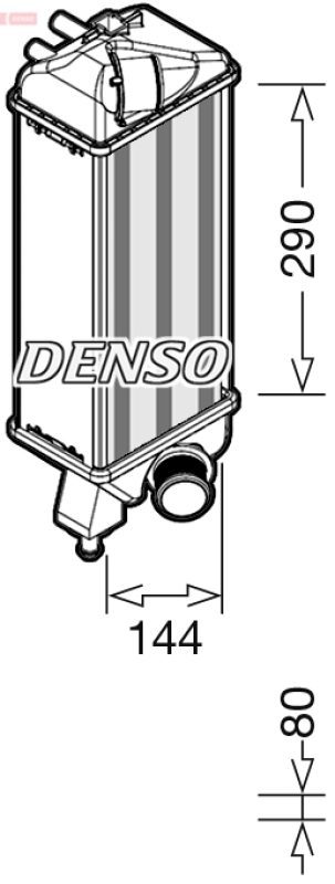 DENSO Ladeluftk&uuml;hler DIT09116