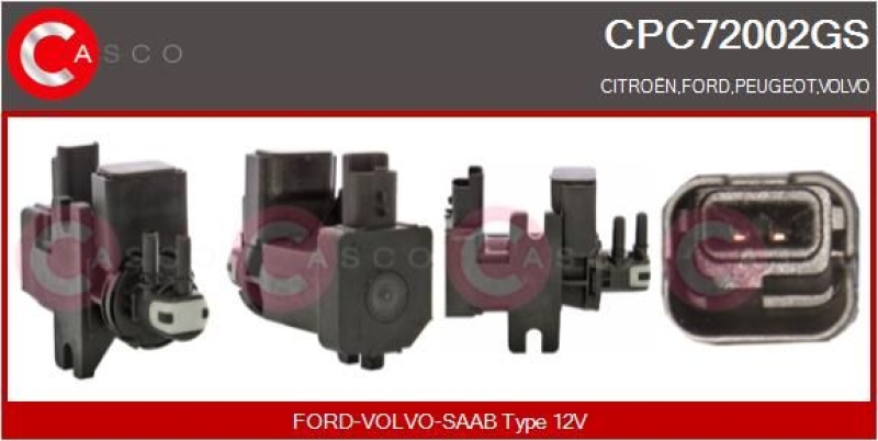 CASCO Pressure Converter, exhaust control