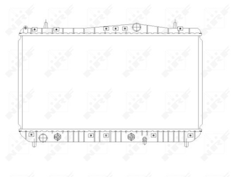 NRF Radiator, engine cooling