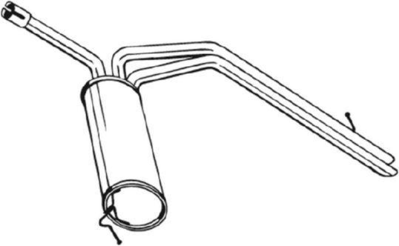 BOSAL Endschalld&auml;mpfer