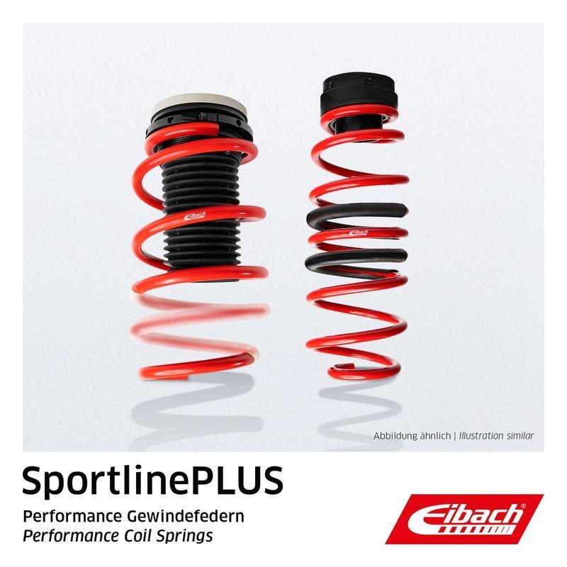 EIBACH Fahrwerkssatz, Federn Eibach SportlinePLUS, Gewindefedernsatz E25-85-051-19-22
