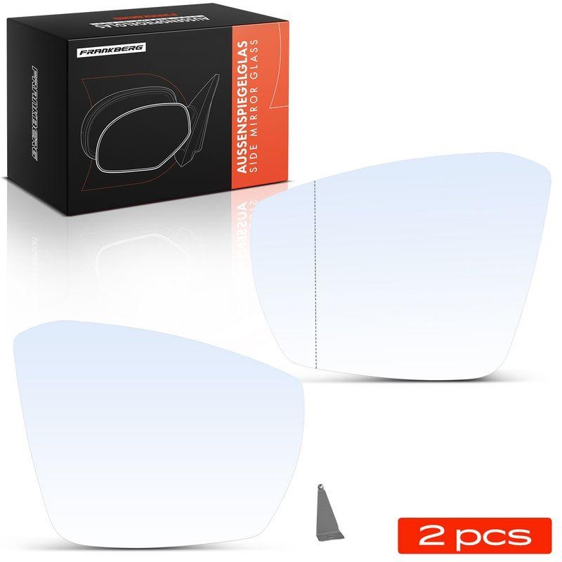 2x Frankberg Spiegelglas, Au&szlig;enspiegel 5481FB0069146