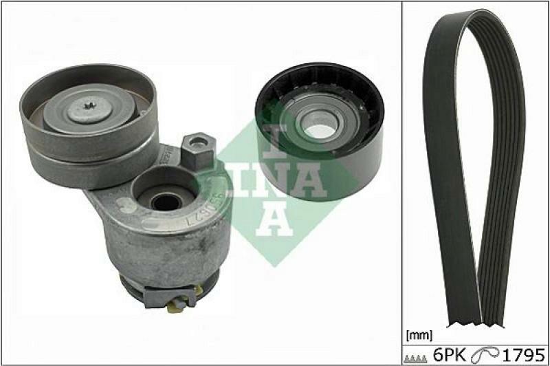 INA Keilrippenriemensatz 529 0124 10