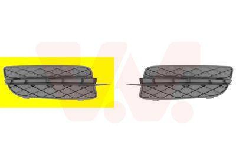 VAN WEZEL L&uuml;ftungsgitter, Sto&szlig;f&auml;nger 687592