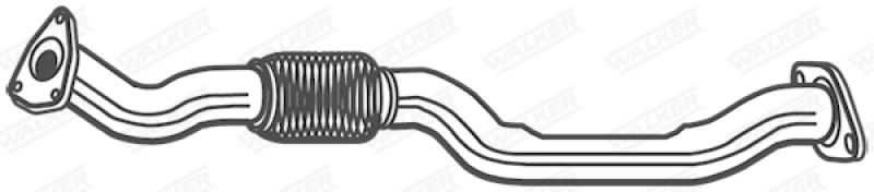 WALKER Abgasrohr 10701