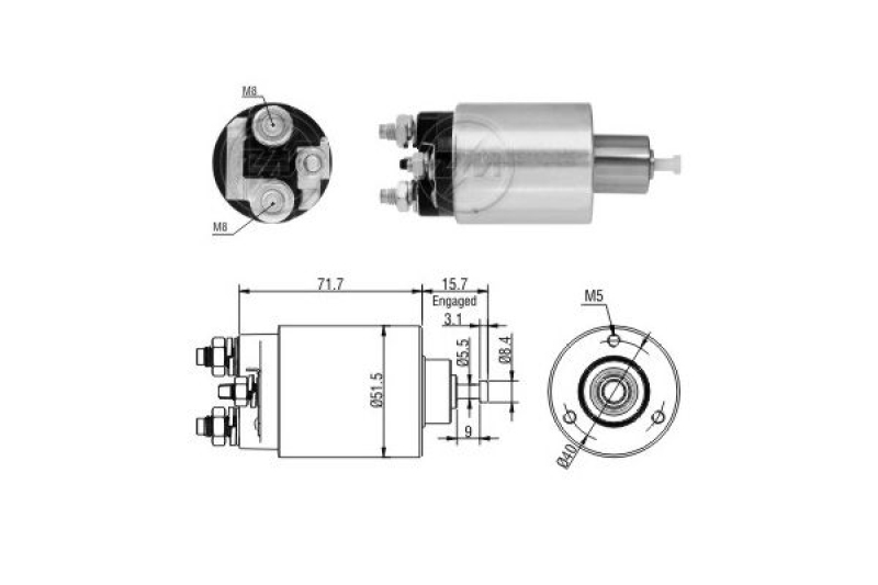 ERA Magnetschalter für Starter / Anlasser