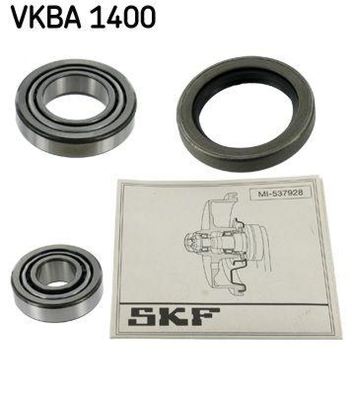 SKF Radlagersatz VKBA 1400