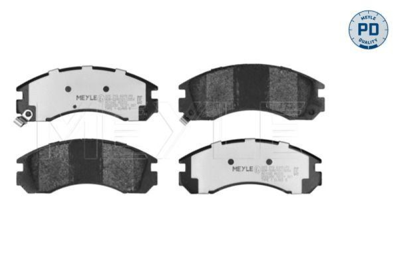 MEYLE Bremsbelagsatz, Scheibenbremse MEYLE-PD: Advanced performance and design.