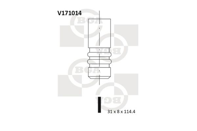 BGA Auslassventil V171014