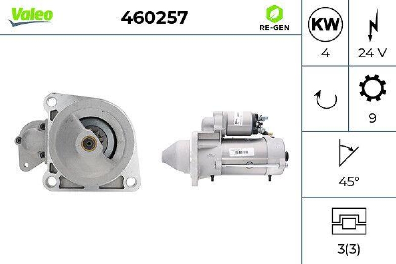 VALEO Starter VALEO RE-GEN - AT