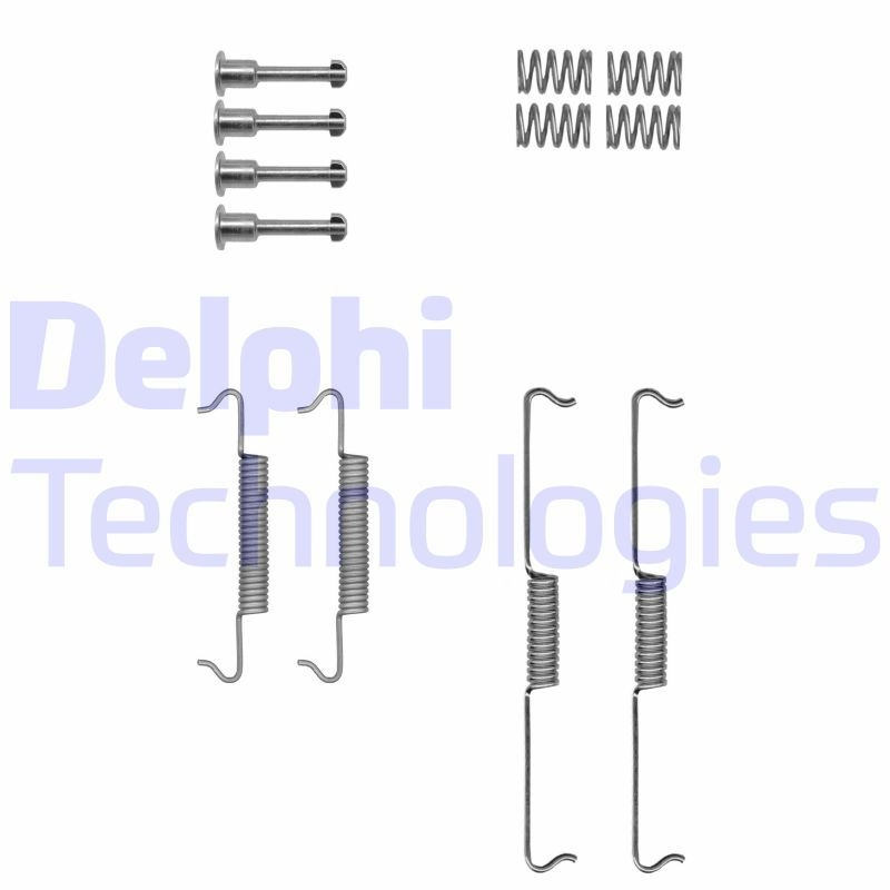 DELPHI Zubehörsatz Bremsbacken Trommelbremse Montagesatz