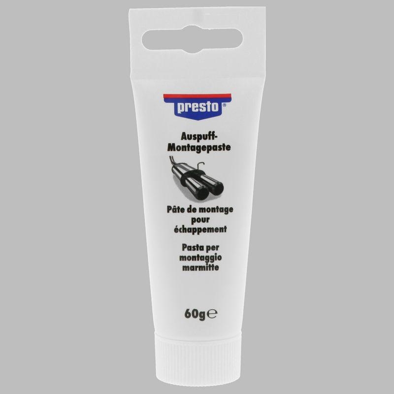 6x PRESTO Dichtstoff Abgasanlage Auspuff-Montage-Paste 60g Reparaturpaste 603130